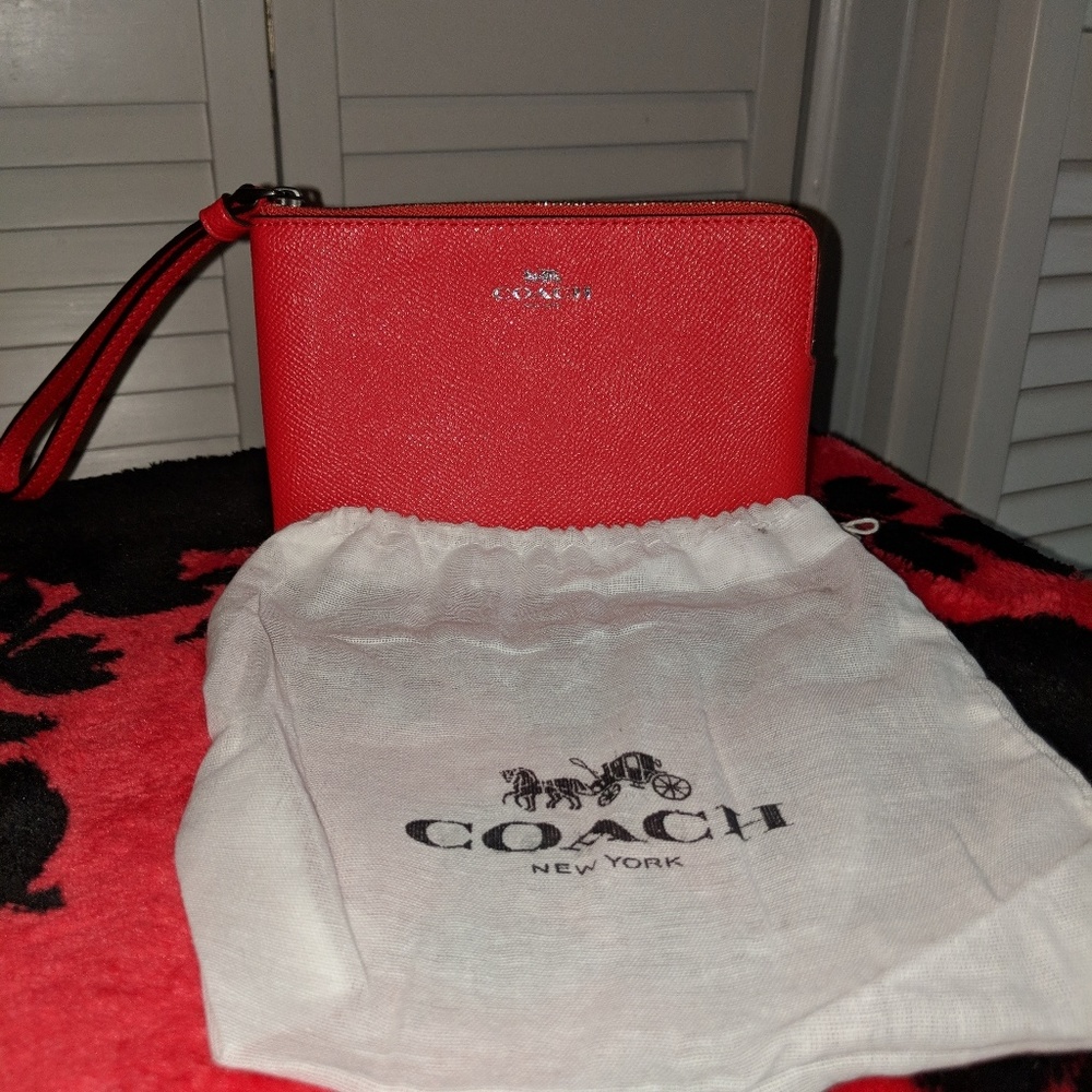 Coach wristlet